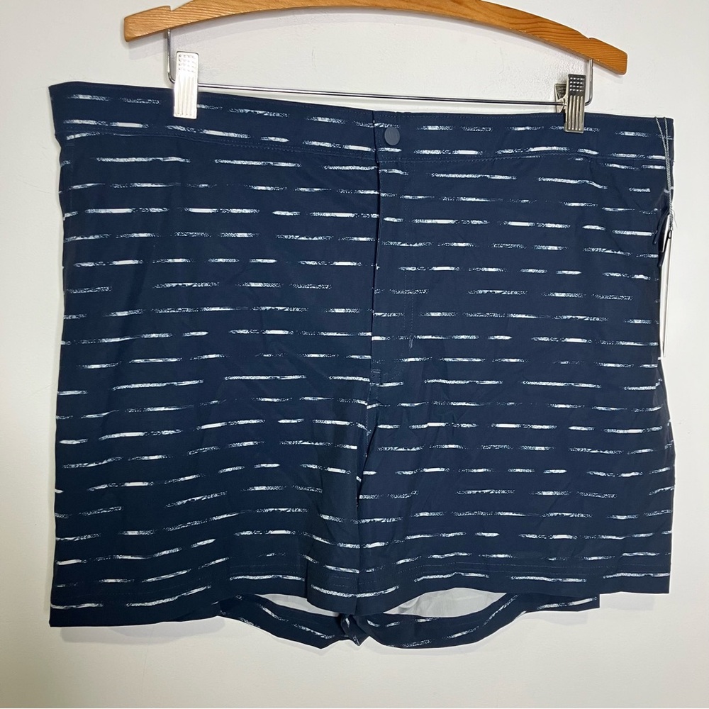 VRST slim fit short boxer liner shorts 5” inseam navy blue‎ men’s size XXL new